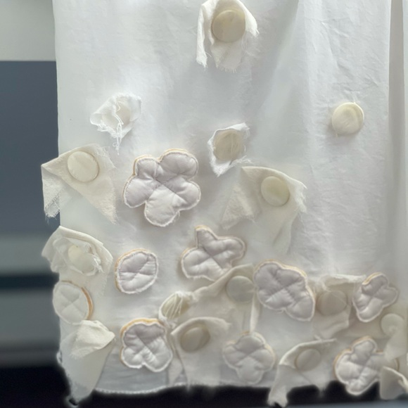 Vintage Fendi Appliqué Flower Dress! made in Italy - Picture 5 of 15